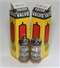 1960's PHILIPS VALVO E188CC 7308 HOLLAND Platinum Low Noise Match Pair O-GETTERS