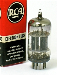 NOS 5751 RCA USA BLACK PLATE SRV GUITAR TUBE CHIME