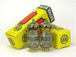 NOS 1960s VALVO E88CC 6922 GOLD PIN PAIR AMPLITREX-TESTED MUSEUM-CERTIFIED "BWB"