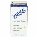 SuperSorb Loose Sorbent 4" x 4" x 8.5", 12/pkg