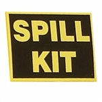 Spill Kit Label 3" x 5", 1/pkg