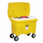 Oil-Only Spill Cart Kit with 8in Wheels 31" x 48 x 31.5", 1/pkg