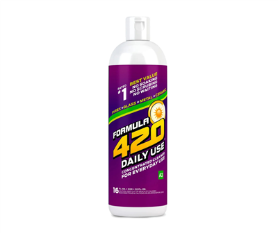 Formula 420 Daily Use Cleaner Concentrate 16 oz Glass Pipe & Water Pipe Cleaner