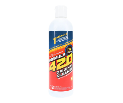 Formula 420 Original Glass Cleaner 12 oz for Glass Pipes & Water Pipes