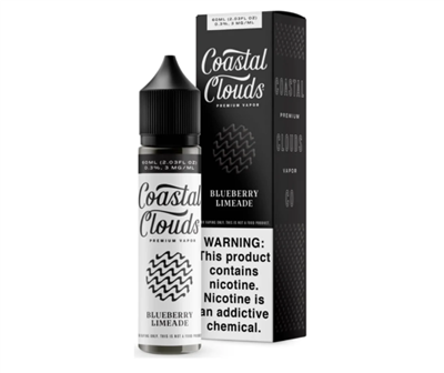 Coastal Clouds Blueberry Limeade 60ml vape juice