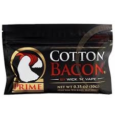 WICK 'N' VAPE ORGANIC COTTON BACON PRIME