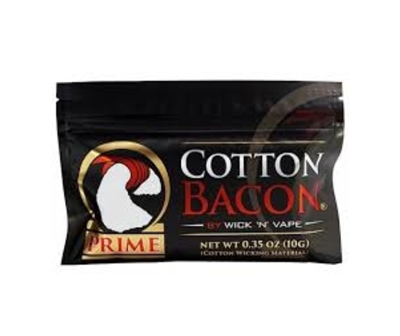 Wick 'N' Vape Cotton Bacon Prime Premium Organic Cotton for Rebuildable Atomizers