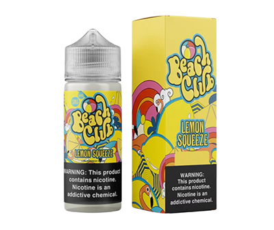Beach Club Lemon Squeeze 100ml lemonade vape juice