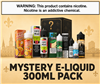 Mystery 300ml E-Liquid Pack with five surprise vape juice bottles