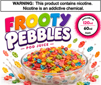 Frooty Pebbles Pod Juice by Orleans Vapor Company 120ml & 60ml