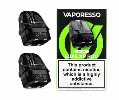 Vaporesso LUXE XR empty replacement pods 2 pack
