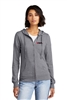 District Womenâ€™s Fitted Jersey Full-Zip Hoodie