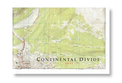 10th Mountain Huts Continental Divide map