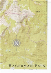 10th Mountain Huts, Upper Fryingpan topo map