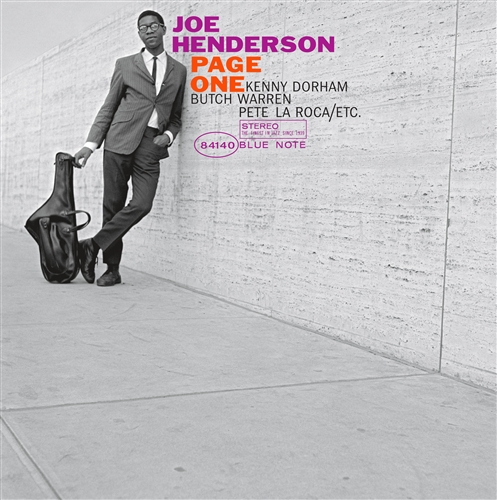 Joe Henderson - Page One Jacket Cover
