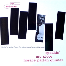 Horace Parlan - Speakin' My Piece Jacket Cover