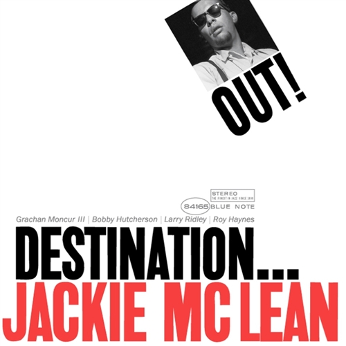 Jackie McLean - Destination...Out! Jacket Cover