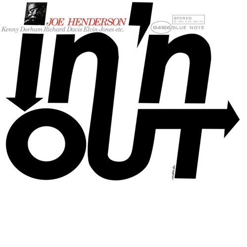 Joe Henderson - In 'N Out Jacket Cover