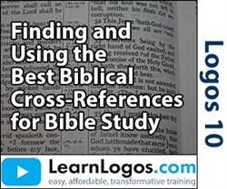 Finding and Using the Best Biblical Cross-References for Bible Study