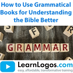 How to Use Grammatical Books