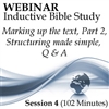 Webinar #04 Inductive Bible Study