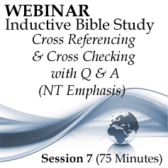 Webinar #07 Inductive Bible Study