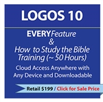 LOGOS 10 ALL FEATURES AND HOW TO STUDY THE BIBLE VIDEO TRAINING