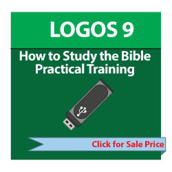 LOGOS 9 How to Study the BIble Training - USB Only