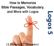 How to Memorize Your Bible with Logos Bible Software