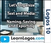 Let's Organize Text and Media: Naming, Saving, and Exporting