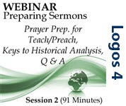 Webinar #02 Preparing Sermons