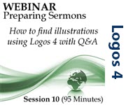 Webinar #10 Preparing Sermons