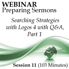 Webinar #11 Preparing Sermons