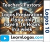 Teachers/Pastors: Preparation - If you only have 8-16 Hours in a week