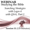 Webinar #11 Studying the Bible