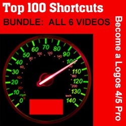 Top 100 Shortcuts for Logos 4/5