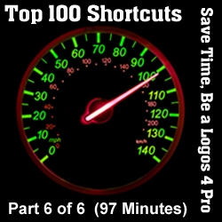 Top 100 Shortcuts for Logos 4 - Part 6/6 (Seminar/Webinar)