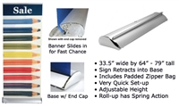 wholesale Deluxe Retractable Banner Stand Kit