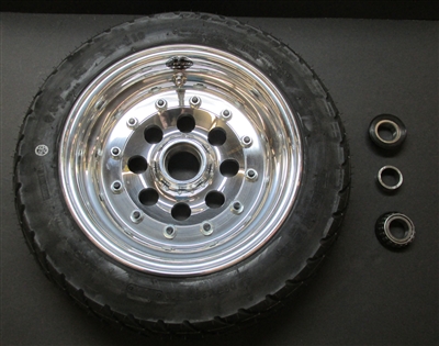 Wheel and tire package (front) for Mini Rods