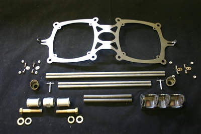 Dual Parachute Mount Kit With Chromoly Center