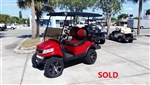 2018 Ruby Red Phoenix Club Car Precedent Golf Cart