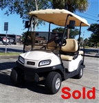 2019 Beige Club Car Tempo Golf Cart