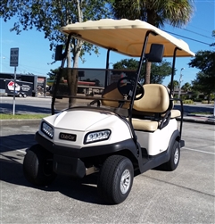 2019 Beige Club Car Tempo Golf Cart