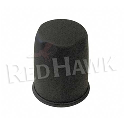 Flat Black Center Cap For Golf Cart Wheel