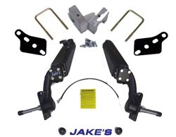 Club Carryall w/4 Wheel Brakes 6" Spindle Lift Kit by Jakes #6233