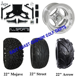 AllSports Club DS S Sport Lift Kit Indy Wheel &Tire Combo 3