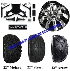 AllSports DS Super Sport Lift Kit Vegas Wheel &Tire Combo #4