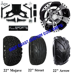 AllSports Club Super Sport Lift Kit RX190 Wheel/Tire Combo #5