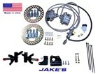 Non-Lifted EZGO 94-01.5 Jakes Ft Disc Brake Kit #7215