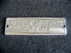 EC Custom Billet Hood Emblem Name Plate